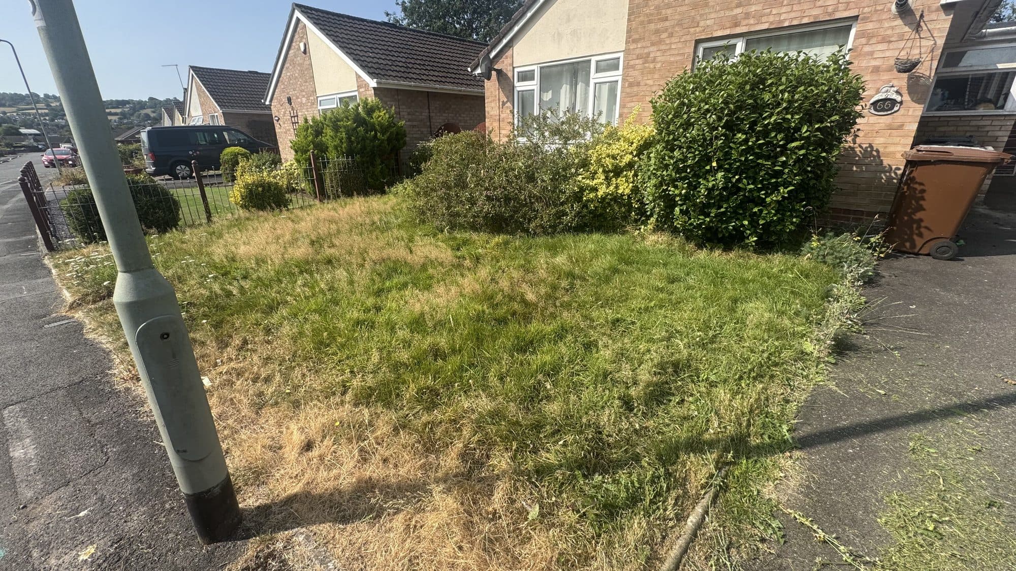 Front Garden Lawn Maintenance