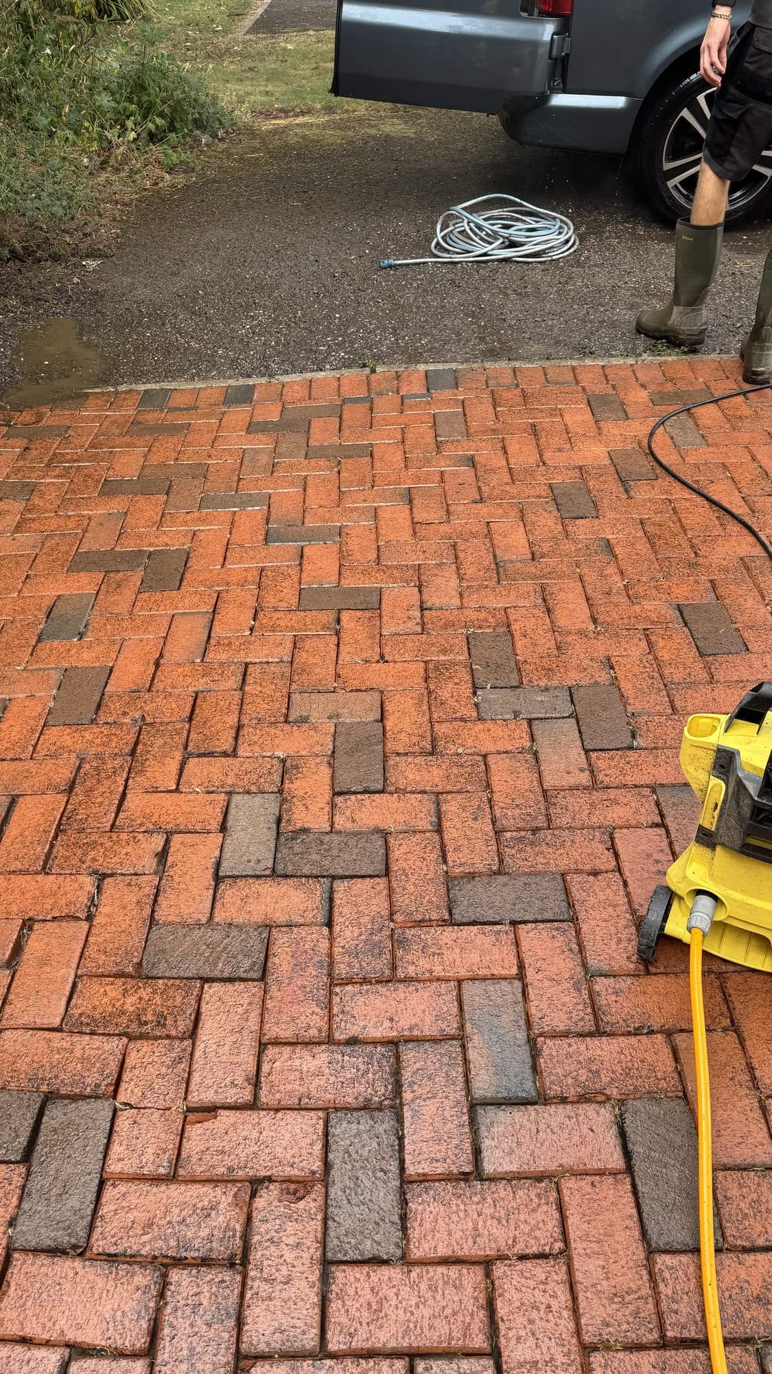 Block-Paved Driveway Cleaning